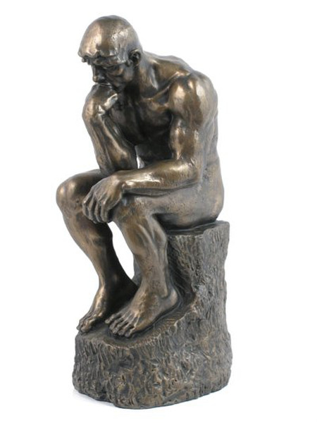 Thinker by Rodin Sculpture Bronze Statue
